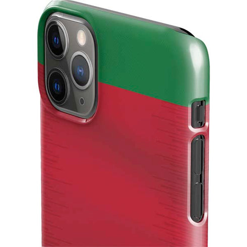 Portugal Soccer Flag iPhone 11 Pro Max Lite Case